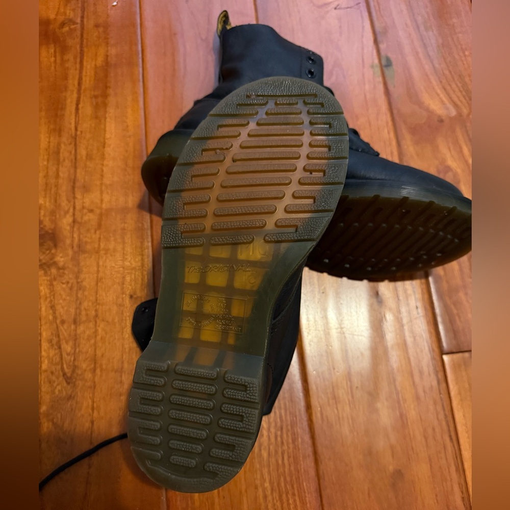 Dr.Martens Matte Black Boots - Picture 5 of 7